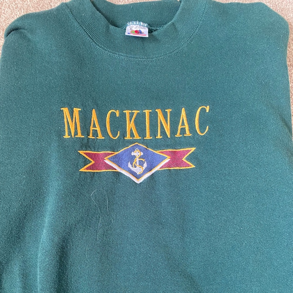 Vintage Mackinac Island Sweater